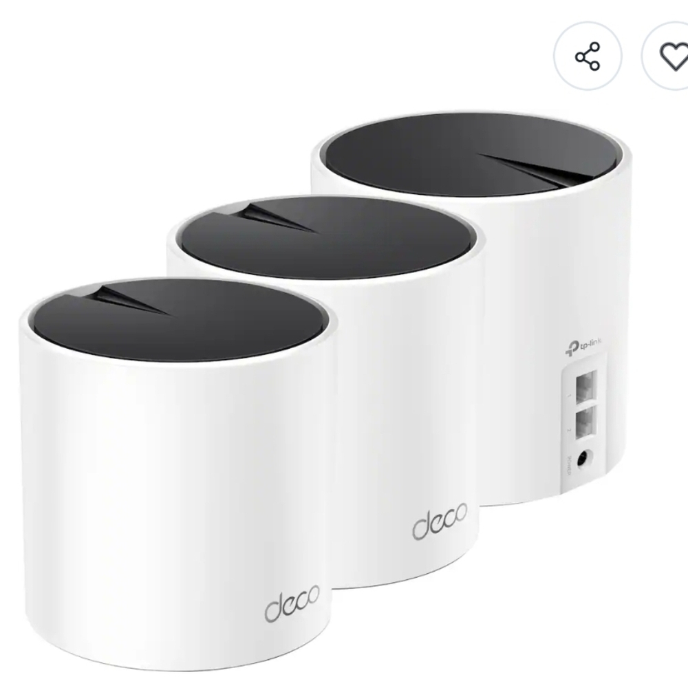 TP Link Deco Mesh Wi-Fi System 3-pck